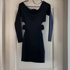 Bebe black cocktail dress